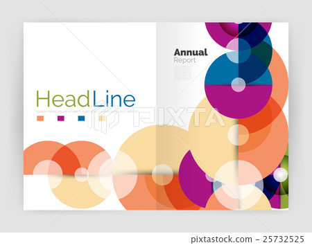 Circle annual report templates, business flyers Circle annual report templates, business flyers 25732525
