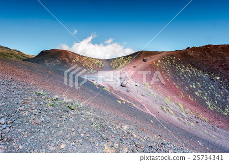 Landscape of Etna volcano, Sicily, Italy. Landscape of Etna volcano, Sicily, Italy. 25734341