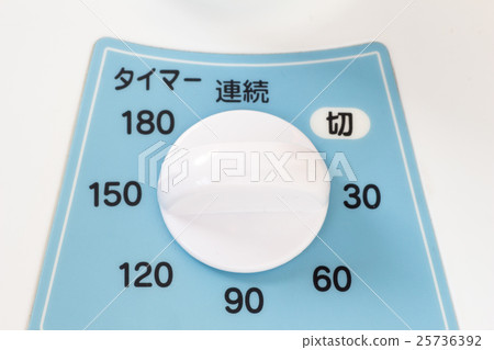 Up of the timer part of the fan 25736392