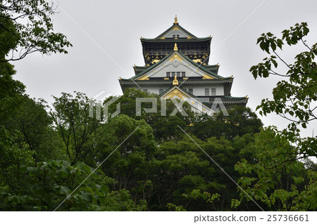 大阪城堡城堡塔 大阪城堡城堡塔 25736661