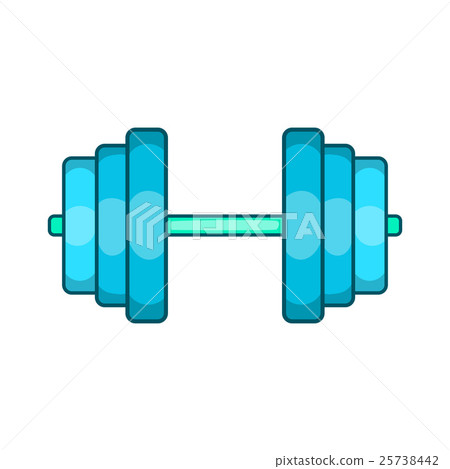Rod icon, cartoon style Rod icon, cartoon style 25738442