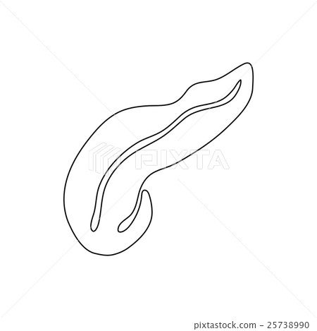 Appendicitis icon, outline style-插圖素材 [25738990] - PIXTA圖庫