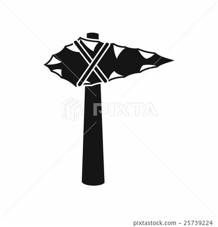 Ancient hammer icon, simple style 25739224