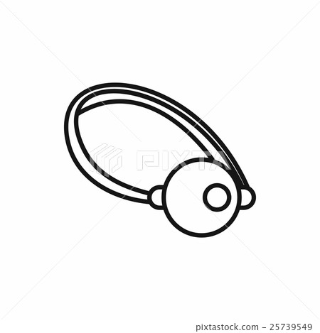 Clown nose icon, outline style 25739549