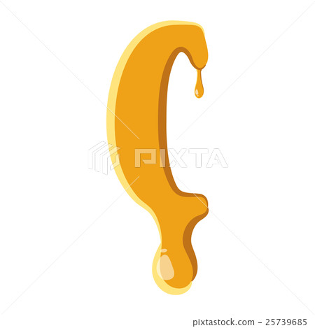 Left parenthesis from honey icon 25739685