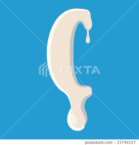 Round bracket isolated on baby blue background Round bracket isolated on baby blue background 25740157