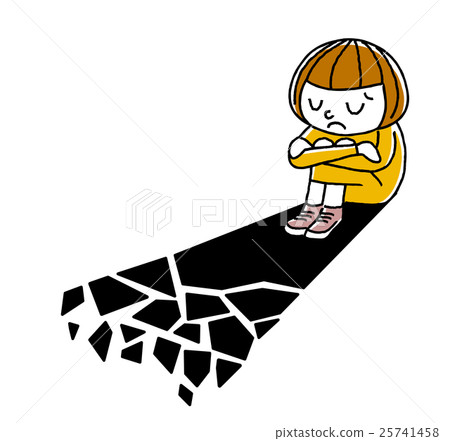 Girls falling in despair 25741458