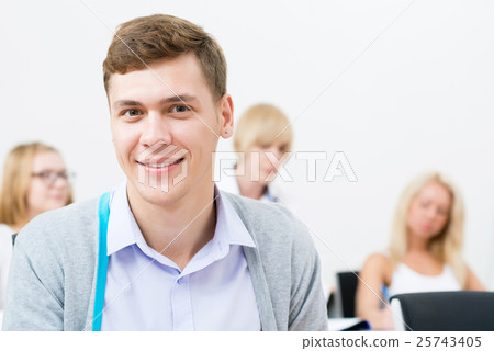 student in the classroom 25743405