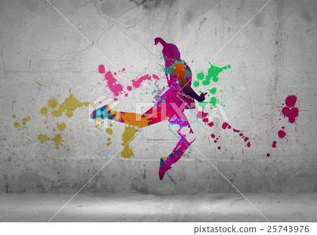 Abstract dancer 25743976