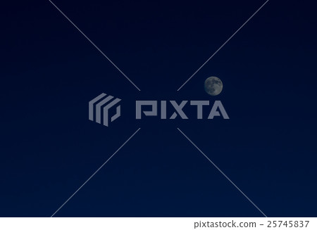 Mid autumn moon seen from the sky Mid autumn moon seen from the sky 25745837