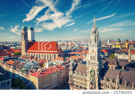 Aerial view of Munchen 25746203