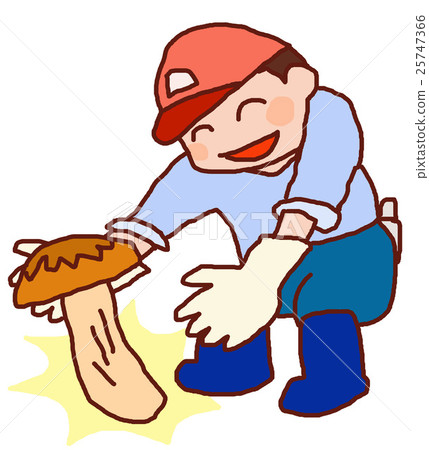 Hunting fun mushrooms 25747366