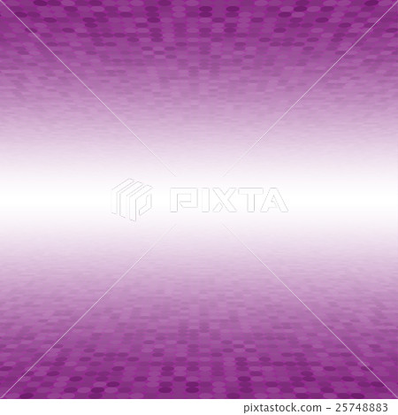 Pink Mosaic Tile Circle Background. Perspective. 25748883