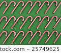 illustration pattern with Christmas candy sticks 25749625