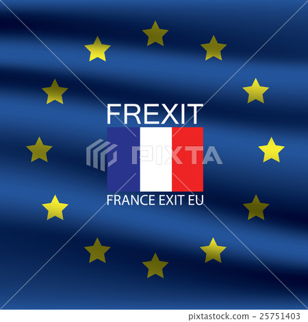France exit EU background France exit EU background 25751403