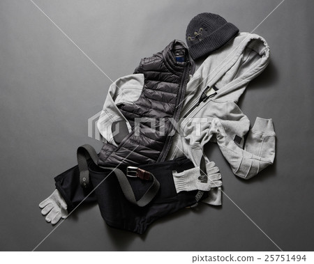 Collection of men's warm clothes Collection of men's warm clothes 25751494