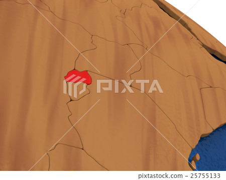 Rwanda on wooden globe Rwanda on wooden globe 25755133
