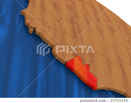 Liberia on wooden globe Liberia on wooden globe 25755145