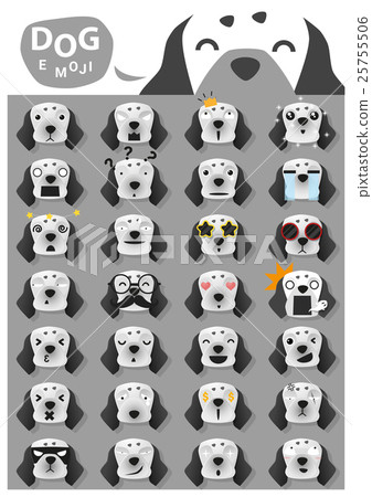 Dog emoji icons 3 25755506
