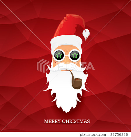 vector rock n roll santa claus 25756256