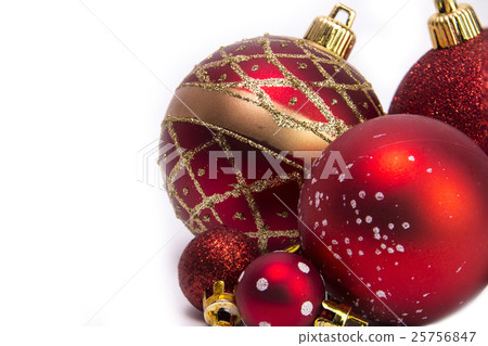 Various christmas tree baubles Various christmas tree baubles 25756847