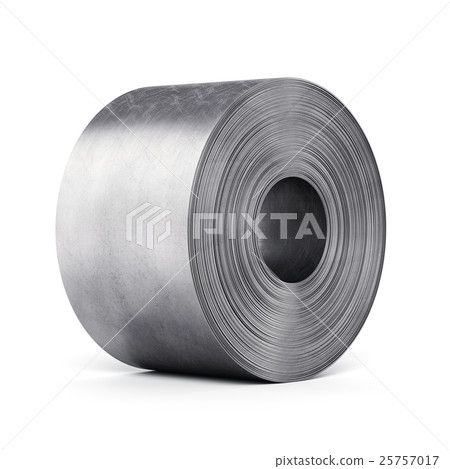 Steel sheet rolled into a roll 25757017