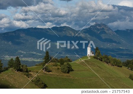 Church on the hill, Jamnik, Slovenia Church on the hill, Jamnik, Slovenia 25757543