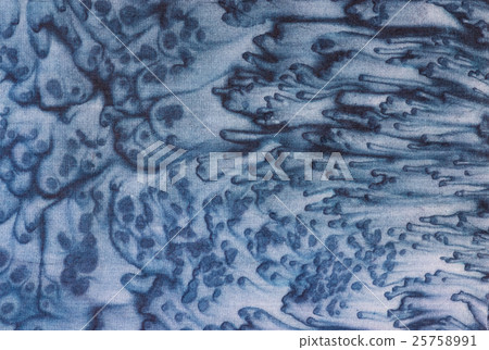 Turquoise cells, fragment, hot batik 25758991