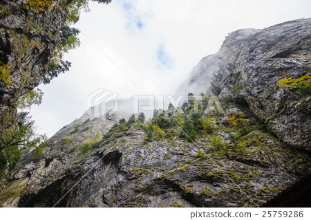 Bicaz Canyon, Romania, at later autumn 25759286