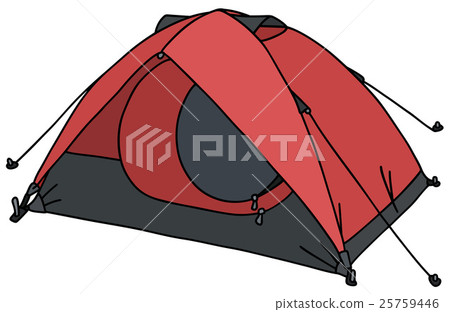 Present red tent 25759446