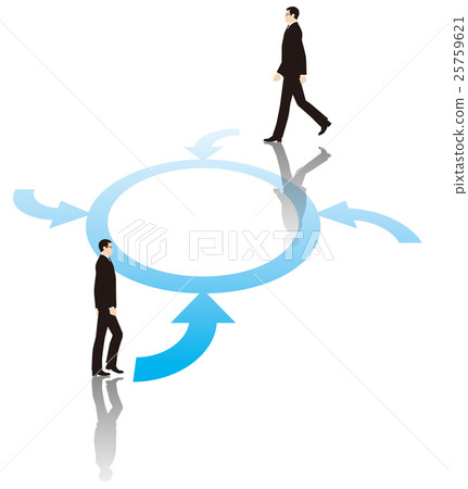 Businessman Arrow Business Image 25759621