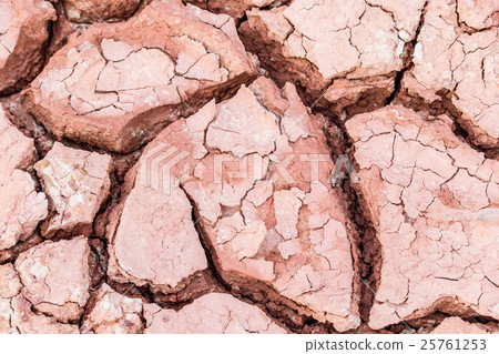 Desert dry and cracked ground. 25761253