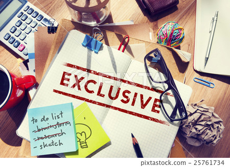 Exclusive Confidential Private Solitude Graphic Concept 25761734