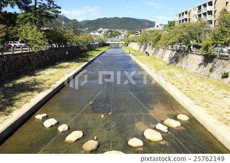 View from Ashiya River upstream 25762149