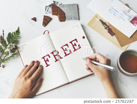 Free Bonus Gift Offer Sample Trial Graphic Concept 25762287