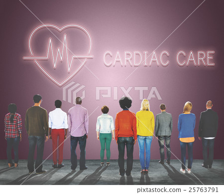 Cardiac Cardiovascular Disease Heart Graphic Concept Cardiac Cardiovascular Disease Heart Graphic Concept 25763791