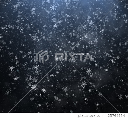 Falling snowflakes, snow background Falling snowflakes, snow background 25764634