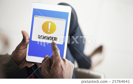 Reminder Notification Alert Exclamation Point Concept Reminder Notification Alert Exclamation Point Concept 25764641