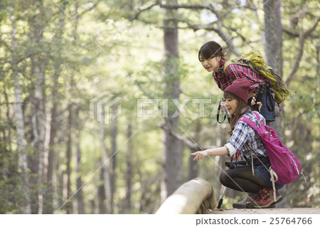 Woman trekking 25764766