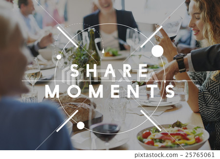 Share Ideas Moments Connection Share Social Concept 25765061