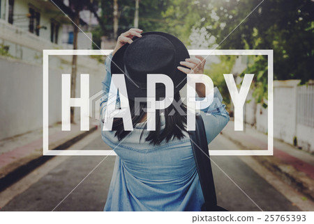 Happiness Happy Pleasure Fun Cheerful Concept Happiness Happy Pleasure Fun Cheerful Concept 25765393