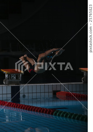 Swimmers who jump in Swimmers who jump in 25765823