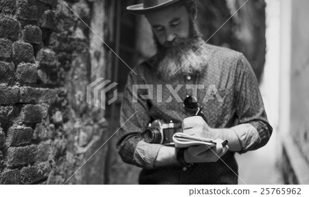 Man Hipster Journay Lifestyle Traveling Concept Man Hipster Journay Lifestyle Traveling Concept 25765962