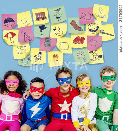 Preschool Art Doodles Creativity Concept Preschool Art Doodles Creativity Concept 25765995