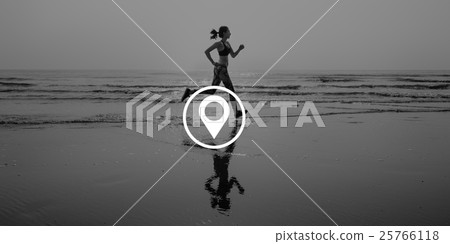 Location Global Positioning System Navigation Trip Concept Location Global Positioning System Navigation Trip Concept 25766118