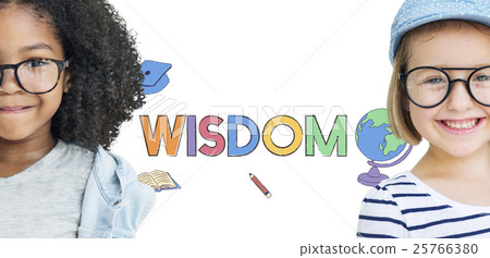 School Academic Learning Kids Graphic Concept 25766380