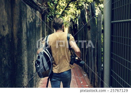 Photographer Camera DSLR Shooting Journalist Concept Photographer Camera DSLR Shooting Journalist Concept 25767129