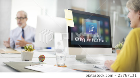 Business Organization Application Page Icon Concept Business Organization Application Page Icon Concept 25767131