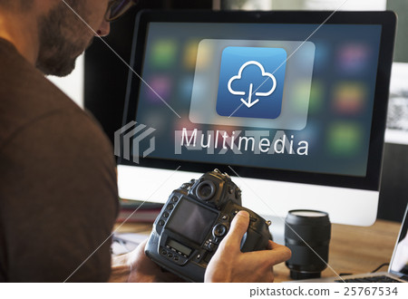 Application Connection Digital Internet Graphic Concept 25767534