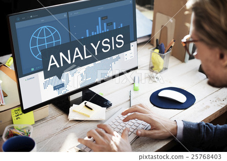 Global Business Data Analysis Growth Success Concept Global Business Data Analysis Growth Success Concept 25768403